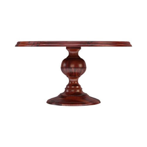 Klassischer Esstisch - NEVADA - Furniture BoutiQ - Rosenholz / Gestell aus Holz / rund