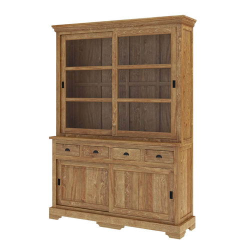 Hohes Sideboard - HAMELDON - Furniture BoutiQ - klassisch / Massivholz / Teakholz