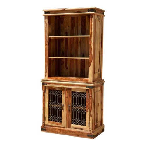 Hohes Bücherregal - NEVADA - Furniture BoutiQ - klassisch / für Gewerbegebrauch / Massivholz