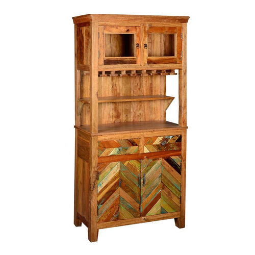 Klassisches Sideboard - SAN FRANCISCO - Furniture BoutiQ - Massivholz / mit Regal / mit Schubladen