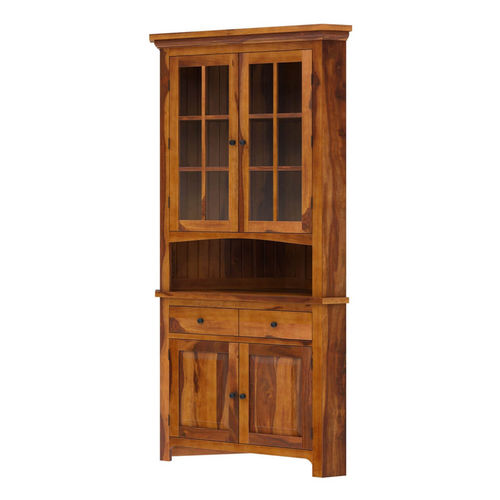 Eck-Sideboard - NAPERVILLE - Furniture BoutiQ - klassisch / Massivholz / mit Regal