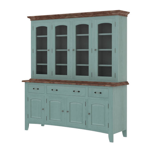 Hohes Sideboard - EL PASO - Furniture BoutiQ - klassisch / Massivholz / mit Regal