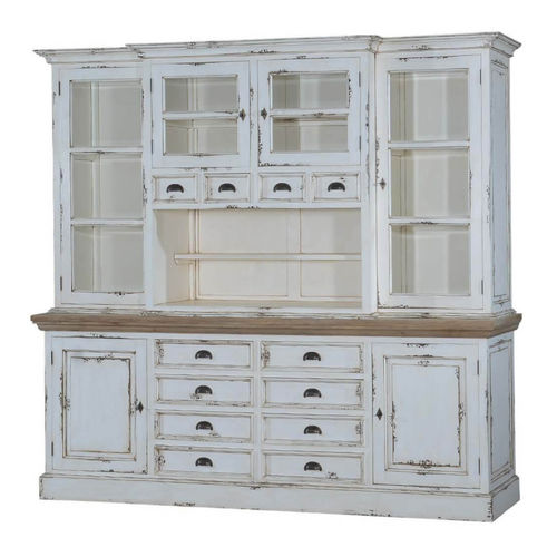 Hohes Sideboard - MERIDEN - Furniture BoutiQ - klassisch / Massivholz / Teakholz