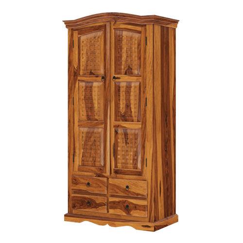 Klassischer Kleiderschrank - REBECCA - Furniture BoutiQ - Massivholz / Rosenholz / mit Schwingtür