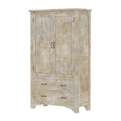 Klassischer Kleiderschrank - ELBA - Furniture BoutiQ - Massivholz / mit Schwingtür / für Gewerbegebrauch
