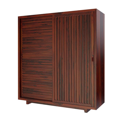 Moderner Kleiderschrank - MISSION - Furniture BoutiQ - Massivholz / mit Schiebetür / für Gewerbegebrauch