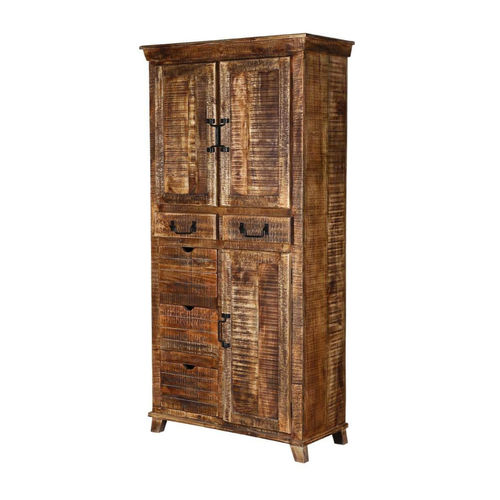 Klassischer Kleiderschrank - CELORON - Furniture BoutiQ - Massivholz / mit Schwingtür / für Gewerbegebrauch