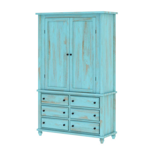 Klassischer Kleiderschrank - CARINA - Furniture BoutiQ - Massivholz / mit Schwingtür / für Gewerbegebrauch
