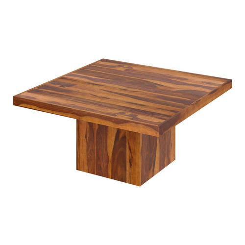 Moderner Esstisch - ALDORO - Furniture BoutiQ - Massivholz / Gestell aus Holz / quadratisch