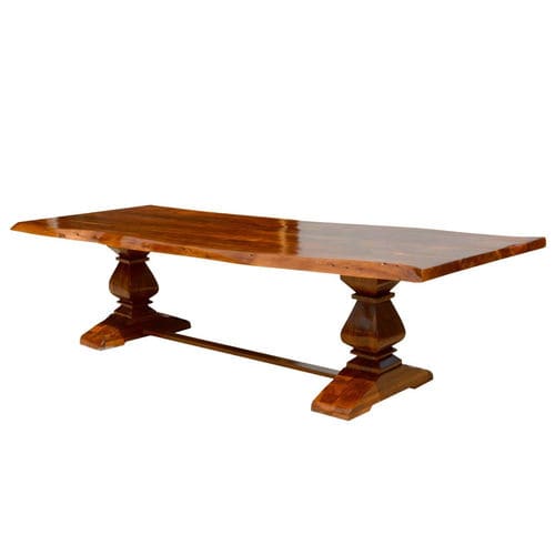 Klassischer Esstisch - LAWSIN - Furniture BoutiQ - Akazie / Gestell aus Holz / rechteckig