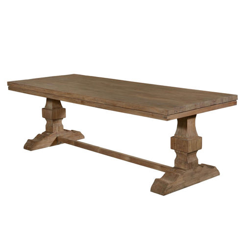 Klassischer Esstisch - LUMA - Furniture BoutiQ - Teakholz / Gestell aus Holz / rechteckig