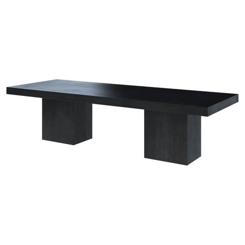Moderner Esstisch - ATHAN - Furniture BoutiQ - Massivholz / Gestell aus Holz / rechteckig