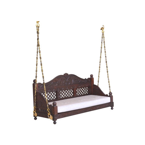 Massivholz-Hollywoodschaukel - FB-HCJ-107 - Furniture BoutiQ - mit abnehmbarem Kissen / hängend / Zweisitzer