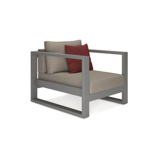 Moderner Sessel - AMBER - SJY FURNITURE - Sunbrella® / Acrylgewebe / Aluminium