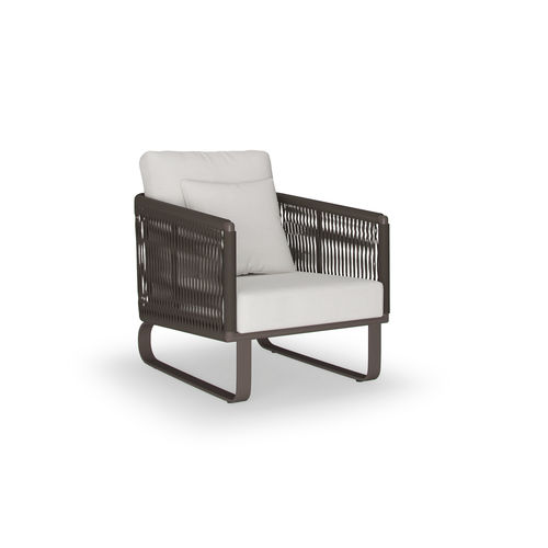 Moderner Sessel - HAITI - SJY FURNITURE - Sunbrella® / Acrylgewebe / Aluminium