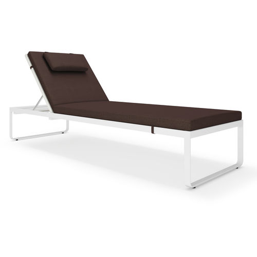 Moderne Sonnenliege - ORLANDO - SJY FURNITURE - Sunbrella® / Acrylgewebe / Aluminium