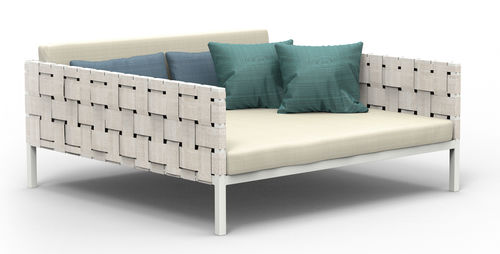 Moderne Récamiere - ASTHINA - SJY FURNITURE - Sunbrella® / Acrylgewebe / Rattan