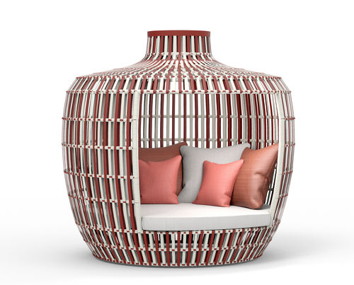 Moderne Récamiere - APRICOT - SJY FURNITURE - Sunbrella® / Acrylgewebe / Aluminium