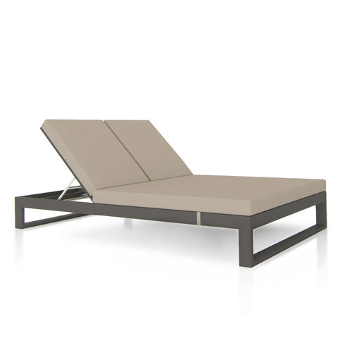 Moderne Sonnenliege - AMBER - SJY FURNITURE - Sunbrella® / Acrylgewebe / Aluminium