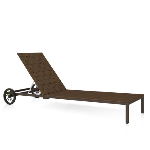 Moderne Sonnenliege - ASTHINA - SJY FURNITURE - Sunbrella® / Acrylgewebe / Aluminium