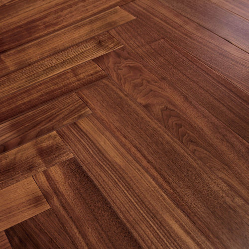 Mehrschichtparkett - SELECT - Décoplus Parquets - Nussbaum / Herringbone / lasiert