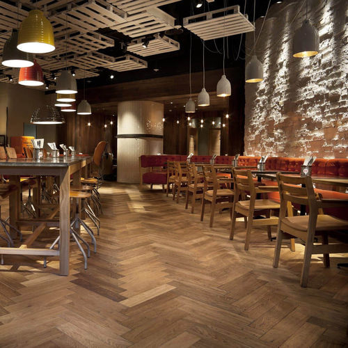 Mehrschichtparkett - PRIME REYKJAVIK - Décoplus Parquets - europäische Eiche / Fischgrät / geölt