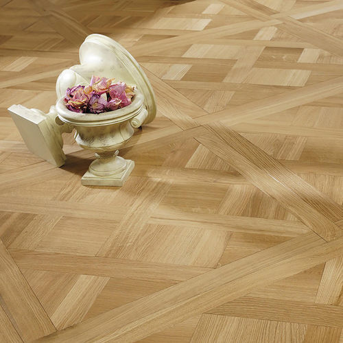 Mehrschichtparkett - DALLES DE VERSAILLES NATUR - Décoplus Parquets - europäische Eiche / mit Holzeinlage / gebürstet