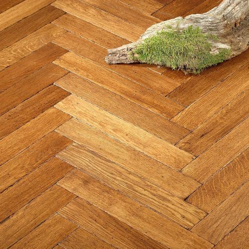 Massivparkett - DOR&Eacute; ANTIQUE - PA5 - Décoplus Parquets - europäische Eiche / Herringbone / geölt