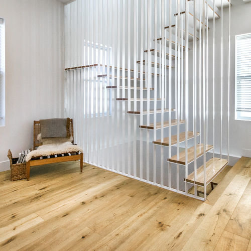 Mehrschichtparkett - CHALET NATUREL - Décoplus Parquets - europäische Eiche / gebürstet / lasiert
