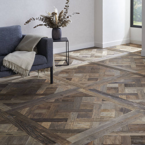 Mehrschichtparkett - 3710 - Décoplus Parquets - halbmassiv / Ulme / Versailles-Fliesen