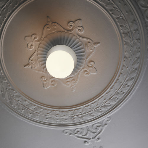 Moderne Deckenleuchte - LIILA 1 - Nuura - rund / geblasenes Glas / Metall