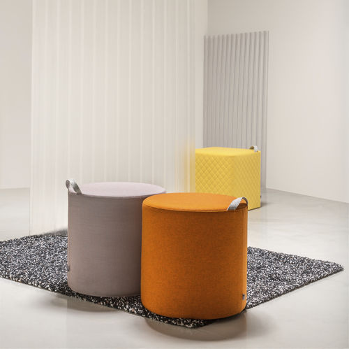 Modernes Sitzkissen - MOVE - SilentLab - Stoff / rund / quadratisch