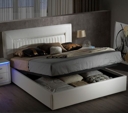 Doppelbett - Gemma - FPM TUTTOMOBILI - modern / Polster / Kopfteil