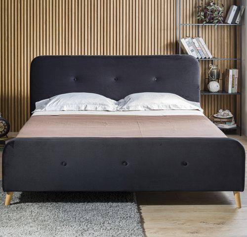 Doppelbett - Bergen - FPM TUTTOMOBILI - modern / Polster / Kopfteil