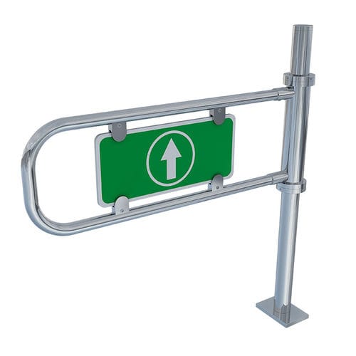 Glas-Drehkreuz - SWG - 10 - Aktuel Turnike - Aluminium / für öffentliche Einrichtungen