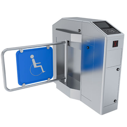 Sicherheitsdrehkreuz - SWG - 280 - E - Aktuel Turnike - Glas / für öffentliche Einrichtungen