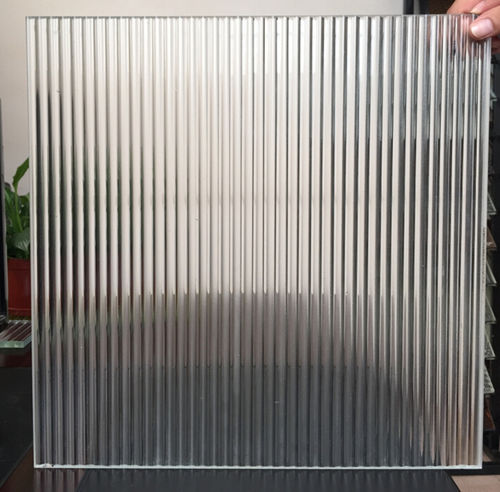 Glasscheibe / ESG Glas -  MR-SJ-1006  - Guangzhou Topo Glass Co., Ltd. - texturiert / für Möbel / für Gebäude