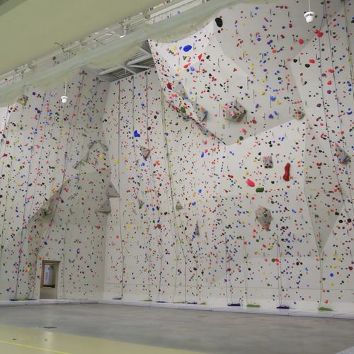 Festinstallierte Kletterwand - JEAN GACHET - ESCATECH - für öffentliche Einrichtungen / für den Innenraum