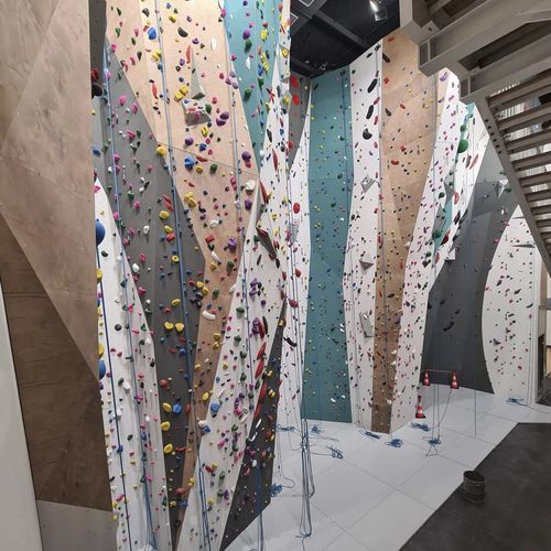 Festinstallierte Kletterwand - LILLE CENTRE - ESCATECH - für öffentliche Einrichtungen / für den Innenraum