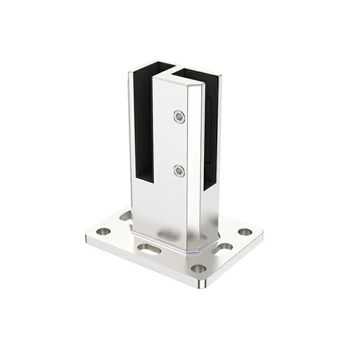 Edelstahl-Glasklemme - DOSD series - Shandong Aleader Machinery Manufacturing Co.,Ltd - für Paneele / für Duschen / für Geländer