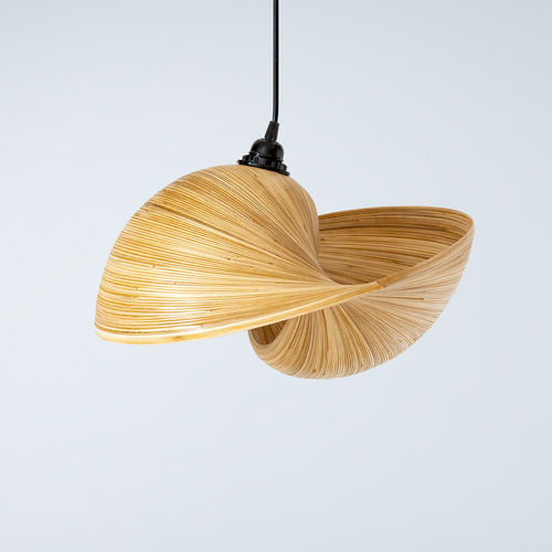 Hängelampe - VERSA - Bambusa Bali - Bambus / originelles Design / mit Kabel
