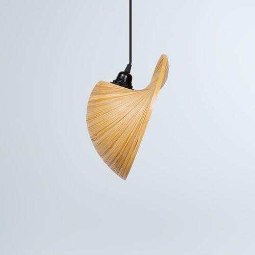 Hängelampe - PERISKOP - Bambusa Bali - Bambus / originelles Design / mit Kabel