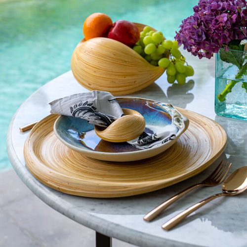 Bambustischset - ARANA - Bambusa Bali - handgefertigt / modern