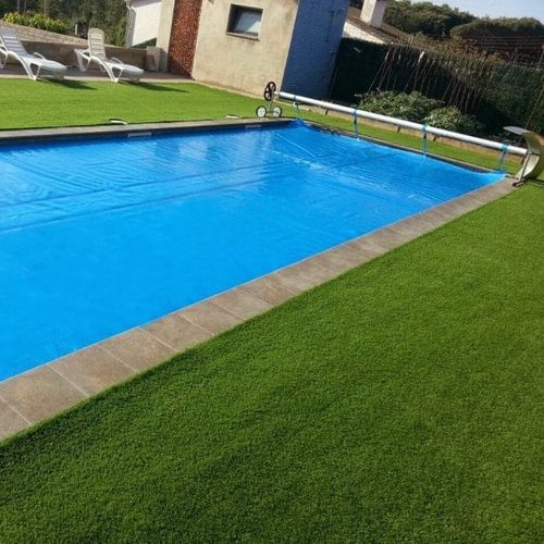 Luftblasen-Poolabdeckung - 400 micron Geobubble - International Cover Pool - Thermo / Sommer / maßgefertigt