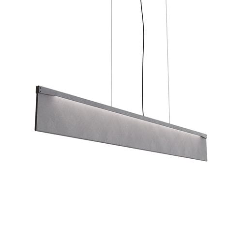 Hängelampe - Acustik - Luzfin - Aluminium / Eisen / Filz