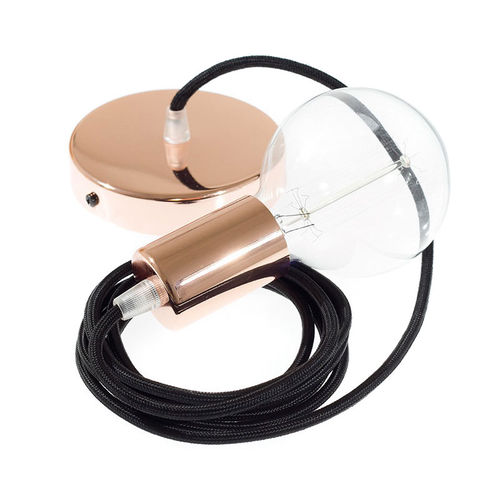 Hängelampe - Floppy - Luzfin - Aluminium / modern / mit Kabel