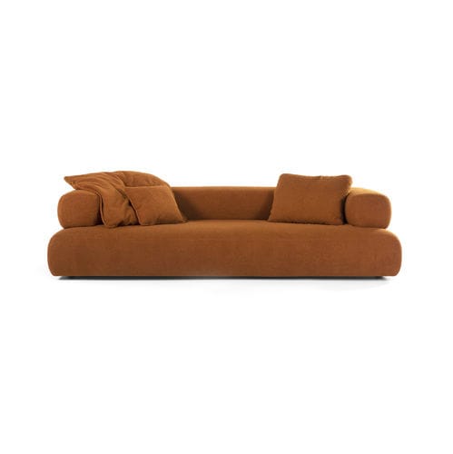 Modernes Sofa - CHOLET - HESSENTIA | Cornelio Cappellini - Stoff / Leder / mit Kissen