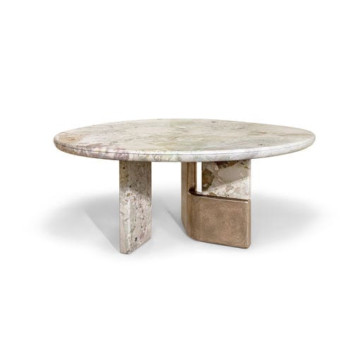 Moderner Tisch - OVOO - HESSENTIA | Cornelio Cappellini - Marmor / Gestell aus Metall / Gestell aus Marmor
