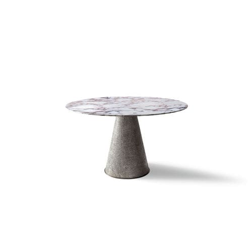Moderner Tisch - CHEOPE - HESSENTIA | Cornelio Cappellini - Marmor / Gestell aus Metall / rund