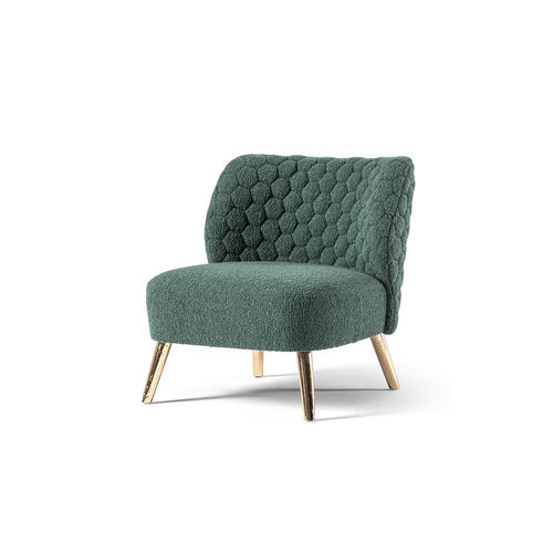 Moderner Sessel - MARILOU - HESSENTIA | Cornelio Cappellini - Stoff / Leder / grau